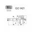 ШРУС наружный для автомобилей Almera Classic (06-)/ Almera N16 (00-) 1.6i/1.5i c ABS GO 1421 TRIALLI