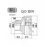 ШРУС наружный для автомобилей Audi A4 B8 (07-)/Q5 (08-) (25 шлц.) GO 1819 TRIALLI
