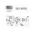 ШРУС внутренний правый для автомобилей Fiat Ducato/Citroen Jumper/Peugeot Boxer (06-) 2.2/2.3 1375 кг. GO 2003 TRIALLI
