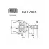 ШРУС внутренний для автомобилей Vectra (02-)/Zafira (02-) M/A GO 2108 TRIALLI