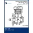 Компрессор воздушный для а/м ГАЗ, ПАЗ с двигателем ЯМЗ-534 (1 цилиндр, >270л/мин, без шкива) LAC 1204 LUZAR