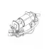 Компрессор пневмоподвески для а/м Audi A8 (03-) 2.8i/3.2i/3.7i/4.2i/3.0d LAS 1801 LUZAR