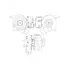 Турбокомпрессор для автомобилей Land Rover Freelander II (06-) 2.2D [224DT] (тип TD04L4) LAT 1001 LUZAR