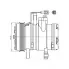 Компрессор кондиц. для а/м Daewoo Matiz (98-)/Chevrolet Spark (05-) LCAC 0541 LUZAR