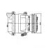 Компрессор кондиционера Chevrolet Lanos (02-) 1.5i LCAC 0563 LUZAR