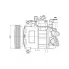 Компрессор кондиционера для автомобилей Audi A6 (C7) (11-)/Q5 (08-) 3.0D LCAC 1883 LUZAR