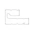 Прокладка клапанной крышки для а/м Ford Kuga II (13-)/C-Max (10-) 1.6T LES 21005 LUZAR