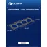 Прокладка ГБЦ для а/м Daewoo Matiz (00-)/Chevrolet Aveo T200 (02-) 1.0i/1.2i [B10S;LY4] LES 10505 LUZAR
