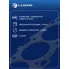 Прокладка ГБЦ для а/м Hyundai Santa Fe (00-)/Tucson (04-)/Sonata (98-) 2.7i (левая) [G6BA] LES 10820 LUZAR