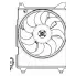 Электровентилятор кондиционера для автомобилей Hyundai Sonata (EF) (98-) (с кожухом) (4-х конт.) LFAC 0805 LUZAR