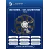 Электровентилятор кондиционера для автомобилей VW Passat (B5) (96-)/Audi A4 (B5) (94-) (c кожухом) (тип Valeo) LFAC 1801 LUZAR