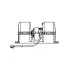 Электровентилятор отопителя для автомобилей Shacman X3000 (13-) (в корпусе) LFh 3043 LUZAR