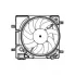 Электровентилятор охлаждения для автомобилей Chevrolet Spark (16-)/Ravon R2 (16-) 1.2i (с кожухом) LFK 0505 LUZAR