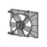 Электровентилятор охлаждения для автомобилей Chevrolet Aveo (02-) (с кожухом 475x435 мм.) LFK 0521 LUZAR