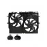 Электровентилятор охлаждения для автомобилей FIAT Ducato (06-)/Peugeot Boxer (06-)/Citroien Jumper (06-) (2 вент.) (с кожухом) LFK 1680 LUZAR