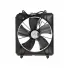 Электровентилятор охлаждения для автомобиля Honda CR-V III (06-) 2.0i/2.4i (с кожухом) LFK 23ZP LUZAR