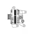 Генератор для автомобилей Mazda 3 BK (03-) / CR (05-) 100 А LG 2501