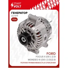 Генератор для Ford Focus II (05-) 2.0i/Mondeo III (00-) 115 А LG 1019