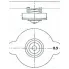 Крышка (пробка) радиатора для автомобилей Hyundai/Kia/Nissan/Mazda/Toyota/Honda 0.9 bar (большой клапан) LL 0809 LUZAR