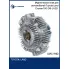 Муфта вязкостная для автомобилей Тойота Ленд Крузер 100 (98-) 4.2D (без крыльчатки) LUZAR LMC 1942