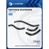 Патрубки отопителя для автомобилей Лада 2108 (EPDM, кмпл., 4шт.) LPKh 0108 LUZAR