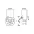 Насос ГУР для автомобилей SsangYong Kyron (05-)/Actyon (05-) LPS 1701 LUZAR