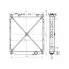Радиатор охлаждения для автомобилей МАЗ Е-3 LRc 12A5 LUZAR