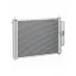 Радиатор охлаждения для автомобилей Note (06-)/Micra (02-) 1.2i/1.4i/1.6i (в сборе с конденсором) LRc 1402 LUZAR