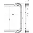 Радиатор охлаждения для с/т JCB 527-58/531-70/533-105/535-125/541-70/550-140 с дв. Dieselmax LRc 3203 LUZAR