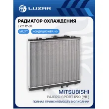 Радиатор охлаждения для а/м Pajero Sport K90 (98-) TD LRc 11168 LUZAR