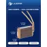 Радиатор отопителя для автомобилей Nexia (94-)/Espero (94-) (медный) LRh DWEs94312c LUZAR