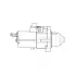 Стартер для автомобилей Honda CR-V (12-)/Crosstour (12-) 2.4i 1,6кВт LSt 2303 StartVolt