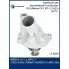 Термостат для автомобилей Ford Mondeo (07-)/Mazda CX-7 (07-) 2.3i/2.5i (82°С) (алюминиевый корпус) LT 1020 LUZAR