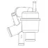 Термостат для а/м Land Rover Discovery III (04-) 2.7D Euro 2/3 (82°C) (c корпусом) LT 1023 LUZAR
