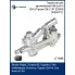 Термостат для автомобилей VW Golf VI (08-)/Tiguan (08-) 1.4T [CAXA] (105/83°С) (c алюминиевым корпусом) LT 1845 LUZAR