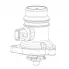 Термостат для а/м Opel Corsa D (06-) 1.2i/1.4i (103°С) (с алюминиевым корпусом) LT 2122 LUZAR