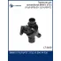 Термостат для автомобилей BMW 3 (F30) (11-)/5 (F10) (10-) 2.0i (105°С) (с пластиковым корпусом) LT 2630 LUZAR