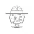 Термостат для автомобилей Great Wall Safe (01-)/Deer (96-) 2.2i (82°С) (термоэлемент) LT 3012 LUZAR