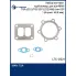 Набор монтажн. турбокомпр. для а/м MAN TGA (02-)/TGS (07-) [D2066] (тип K29 ) (d крыл. 68,8 мм) (прокл.) LTC 12221 LUZAR