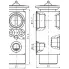 Клапан расширительный кондиционера (ТРВ) для автомобилей DAF XF 95 (02-)/MAN TGA (07-) LTRV 2803 LUZAR