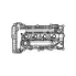 Крышка клапанная для а/м Hyundai Creta (16-)/Tucson (15-) 2.0i [NU] LVPC 0810 LUZAR