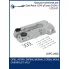 Крышка клапанная для а/м Opel Astra J (09-)/Corsa D (06-) 1.2T/1.4T (алюм., c прокл.) LVPC 2102 LUZAR