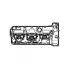 Крышка клапанная для а/м BMW X5 E70 (07-)/5 E60 (03-) 2.5i/3.0i (алюм. с прокл.) LVPC 2606 LUZAR