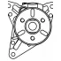 Насос водяной для автомобилей Land Rover Discovery IV (09-) 3.0D (без шторки) LWP 1014 LUZAR