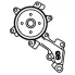 Насос водяной для автомобилей Toyota Auris (06-)/Yaris (05-) 1.3i [1NR] LWP 1926 LUZAR