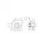 Насос водяной для автомобилей Mazda 3 (BK) (03-) 1.4/1.5/1.6 LWP 2503 LUZAR