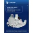 Насос водяной для автомобилей Chevrolet Captiva (06-)/Opel Antara (06-) 2.2D с корп. и термостатом LWP 0521 LUZAR