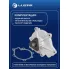 Насос водяной для автомобилей Hyundai Santa Fe (06-)/KIA Sorento (09-) 2.0D/2.2D LWP 0870 LUZAR