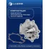 Насос водяной для автомобилей Ford Mondeo I/II/III (93-)/Jaguar X-Type (01-) 2.5i LWP 1007 LUZAR