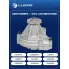 Насос водяной для автомобилей Land Rover Range Rover III (02-)/Sport I (05-) 4.2i/4.4i с корпусом LWP 1018 LUZAR